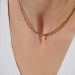 collier fin en pierres naturelles