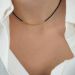 collier ras de cou en pierres semi precieuses