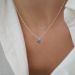 Collier en argent 925 porte bonheur
