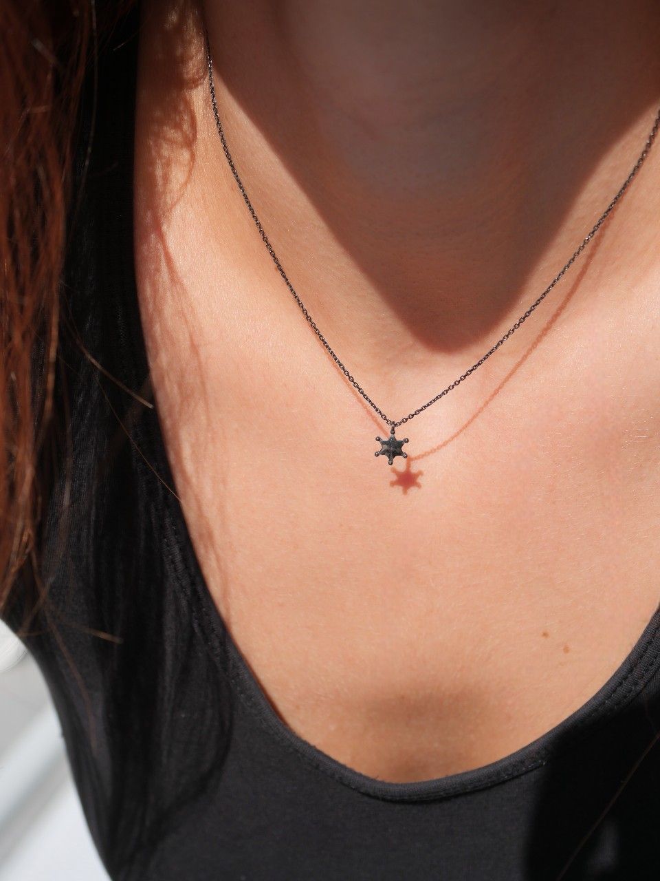 collier en argent massif tendance