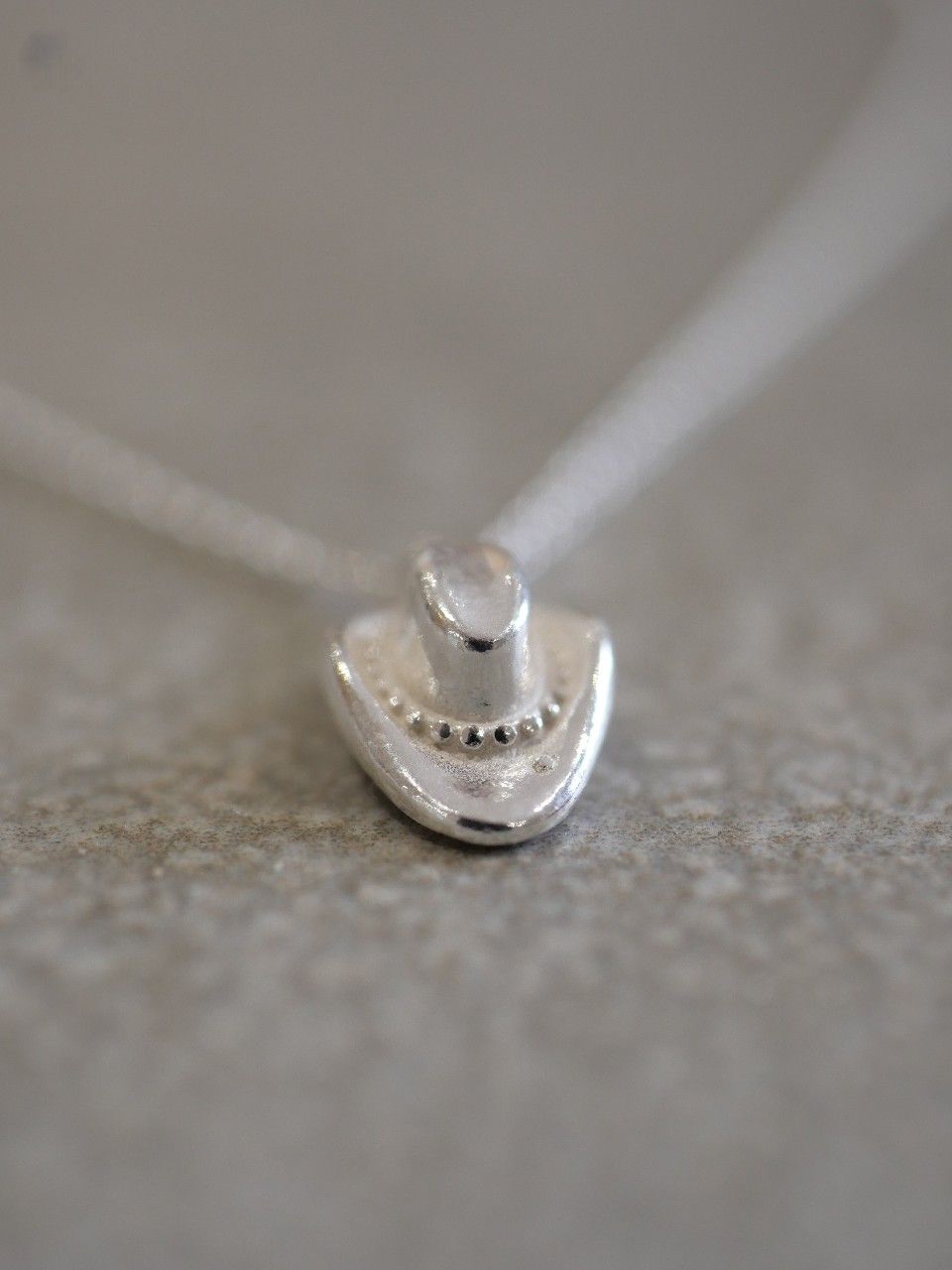 collier en argent massif