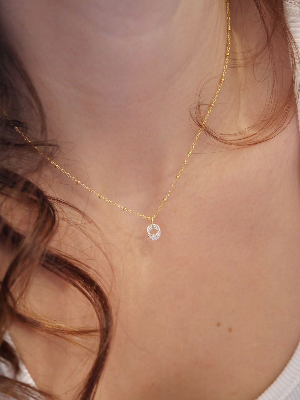 Collier ras de cou fin femme