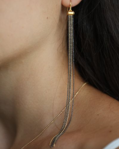 boucles d'oreilles longues