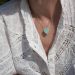 Collier en gold filled et pierres naturelles