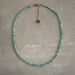 collier en turquoise naturelle et cristal