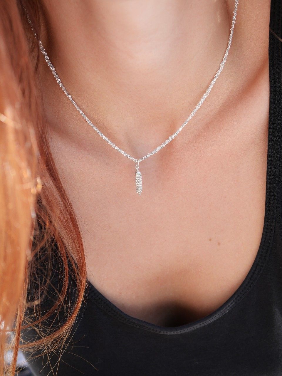 collier femme en argent 925