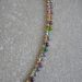 collier en Gold filled fin en perle fine et plaqué or 3 microns