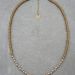 collier doré femme
