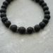 bracelet pour homme noir