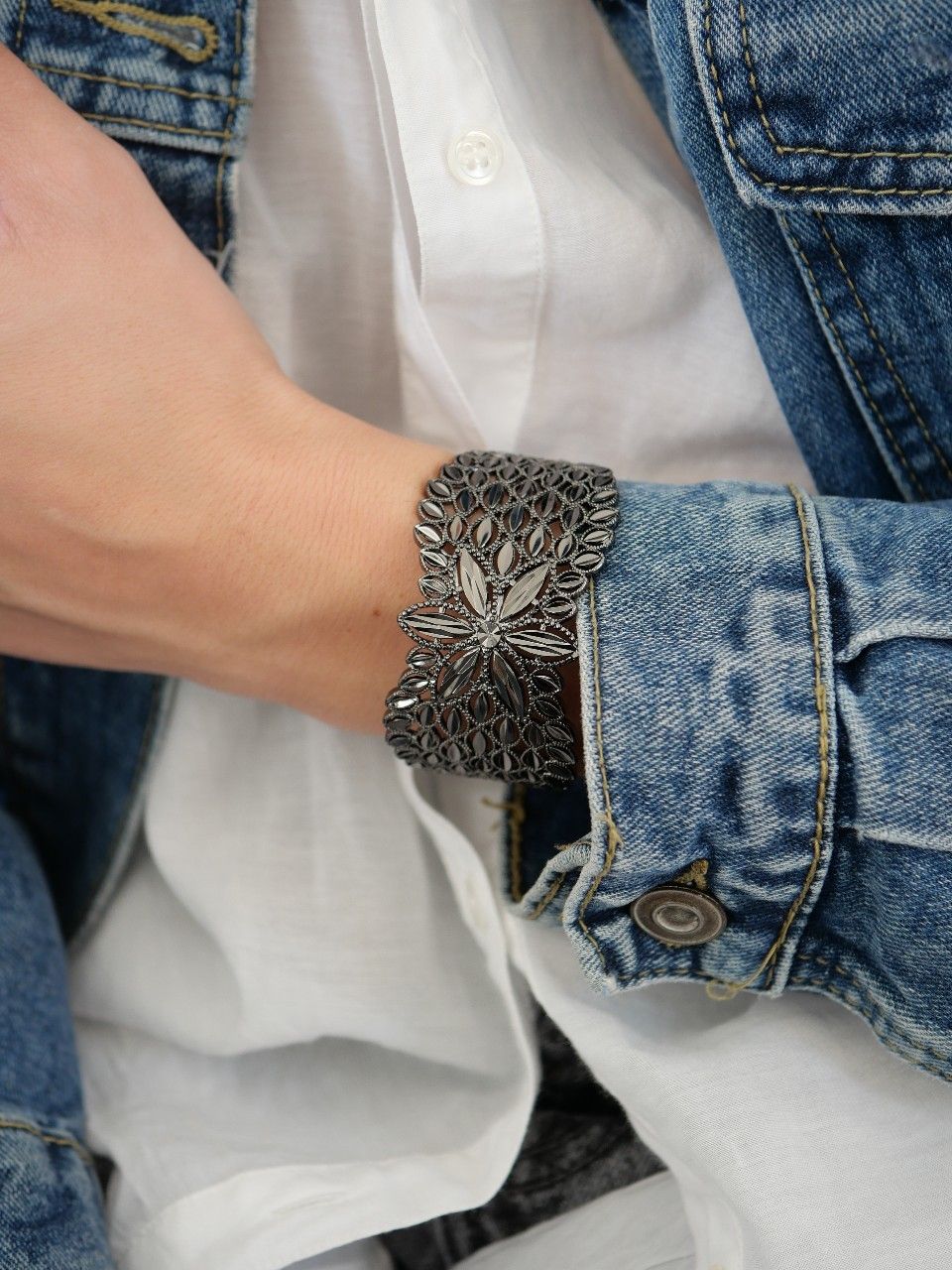 bracelet manchette femme