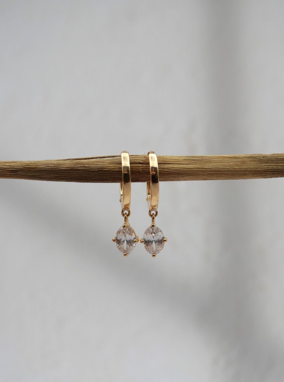 boucles d'oreilles plaquées or 3 microns femme