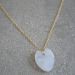 collier fin en gold filled et pierres naturelles