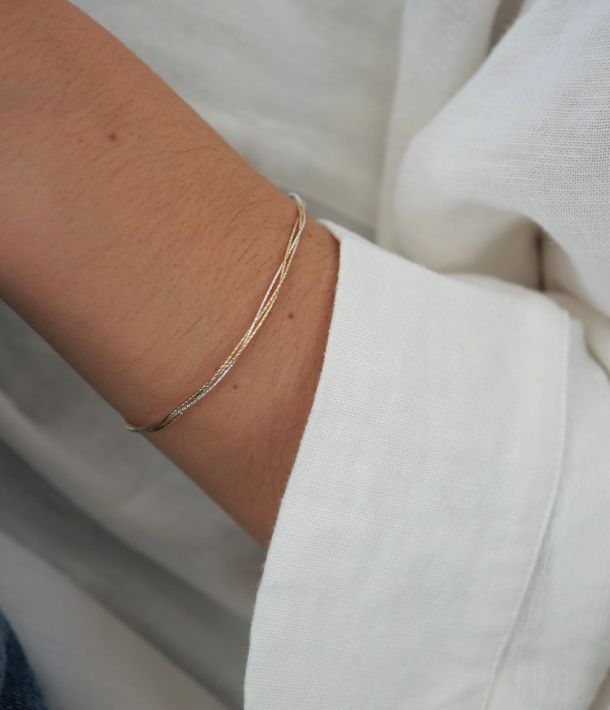 bracelet façonné à la main