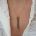 collier fin femme