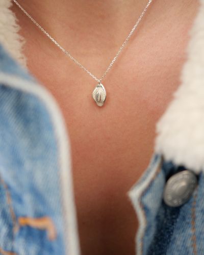 collier en argent massif d'inspiration western, cowboy