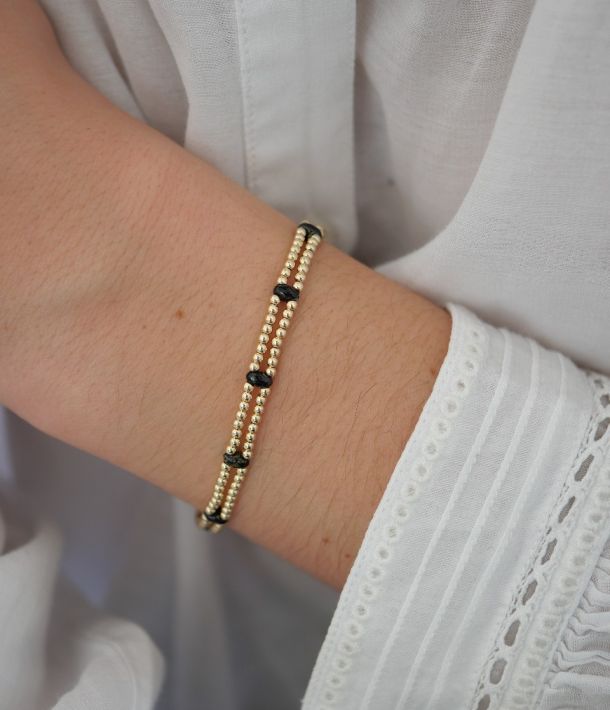 bracelet en or laminé, gold filled
