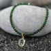 collier en pierres naturelles vertes