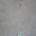 Collier en gold filled et pierres naturelles