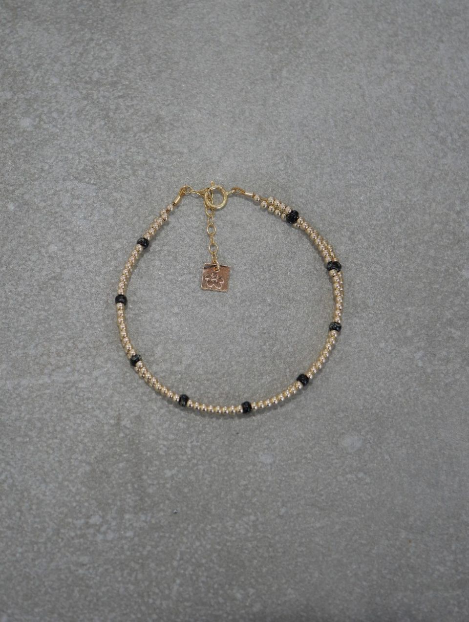 bracelet double rang en gold filled