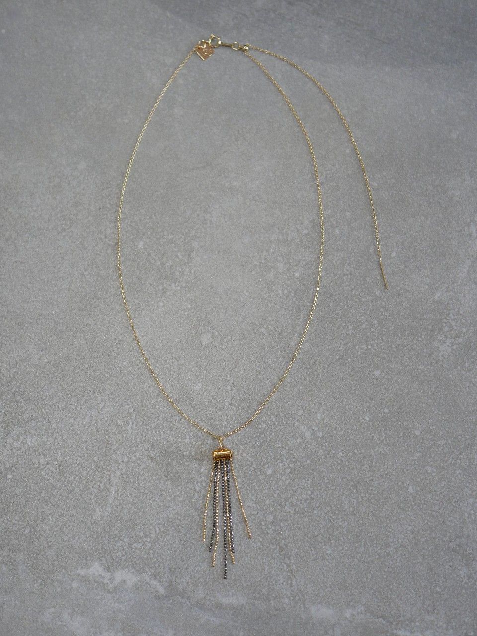 Collier en or laminé