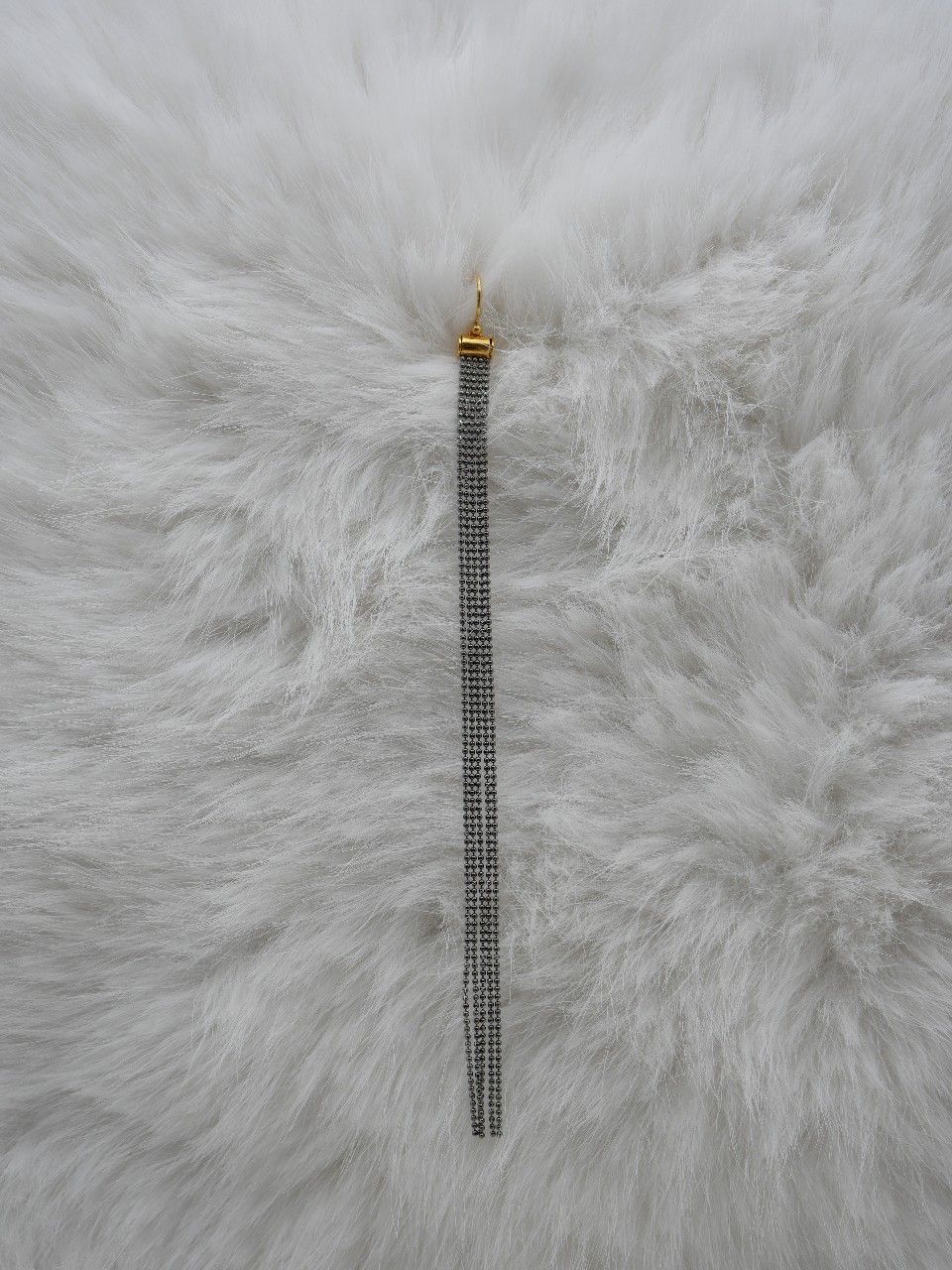 mono boucle longue fine femme