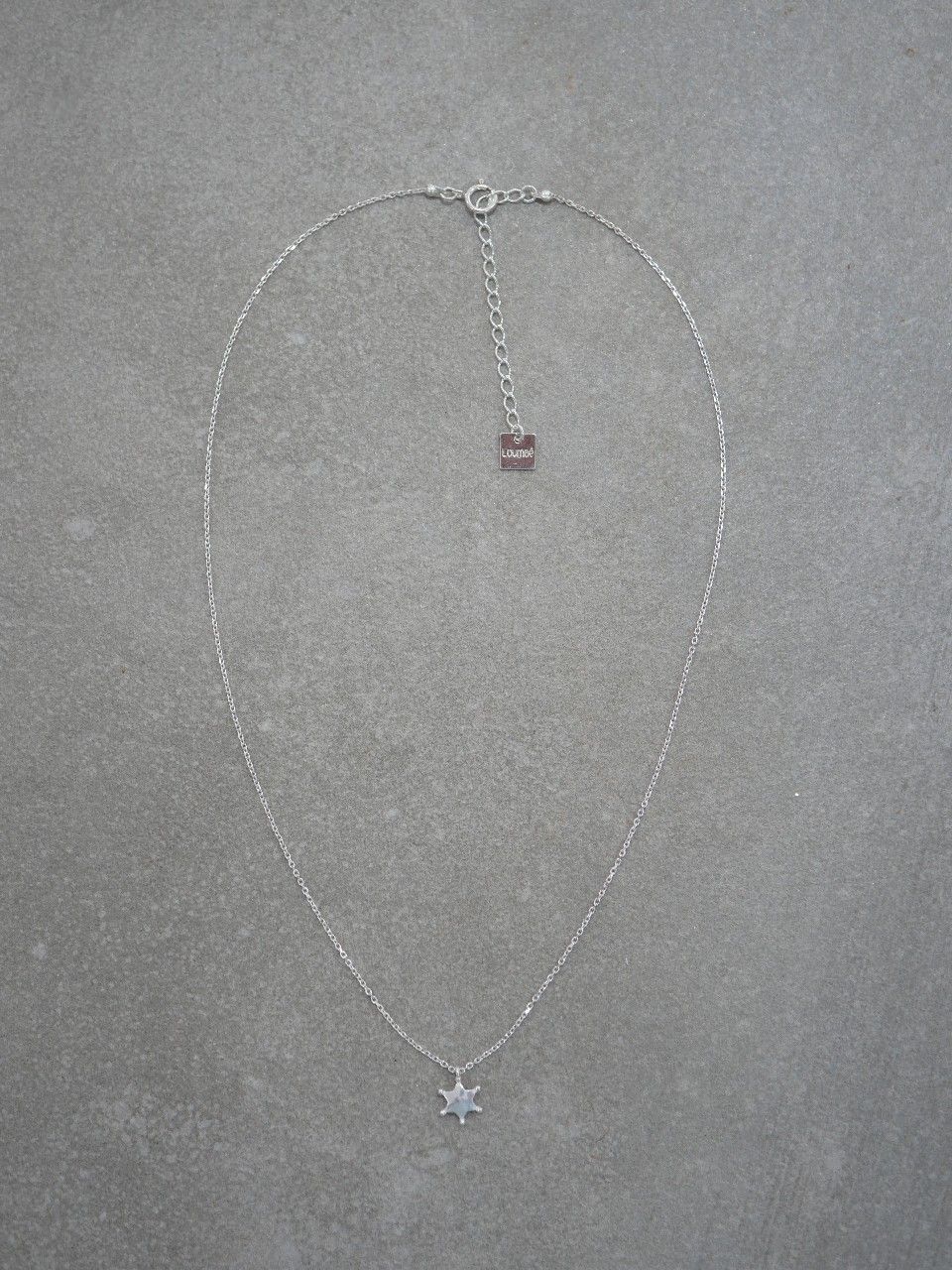 Collier ras de cou fin en argent 925