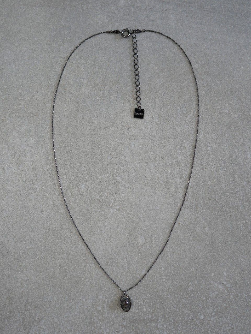 collier en argent massif, cowboy, western