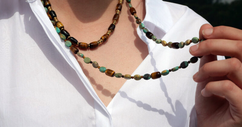 collier perles by loumaé bijoux