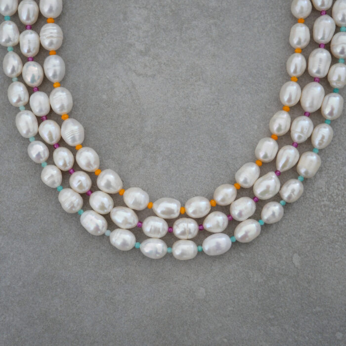 Collier en perle de culture