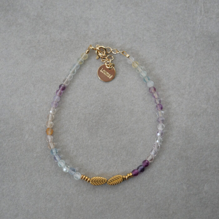 bracelet en pierres naturelles et perles