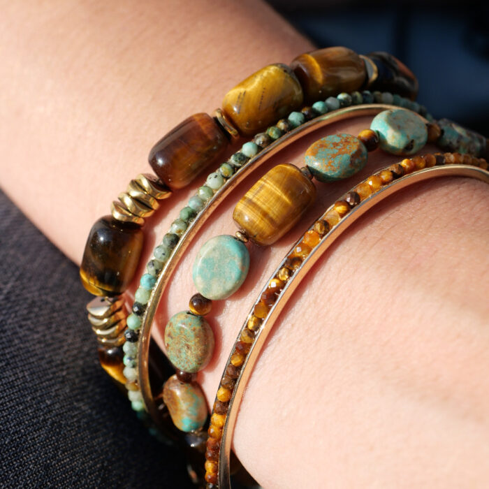 Bracelet en oeil de tigre