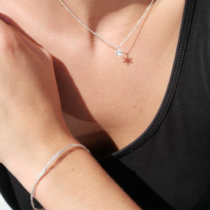 bracelet jonc en argent 925