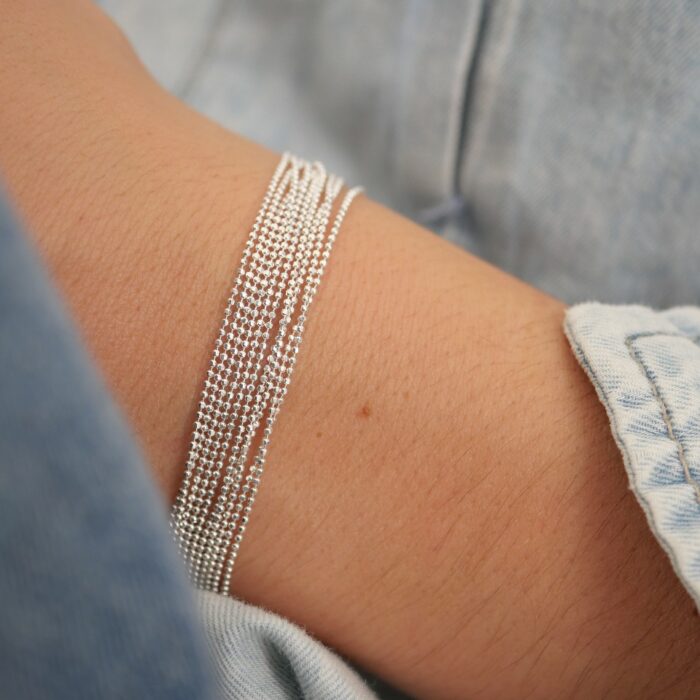 bracelet manchette femme en argent 925