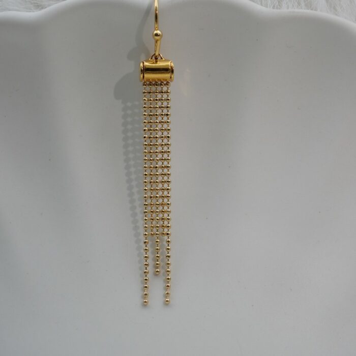 mono boucle plaquée or 3 microns