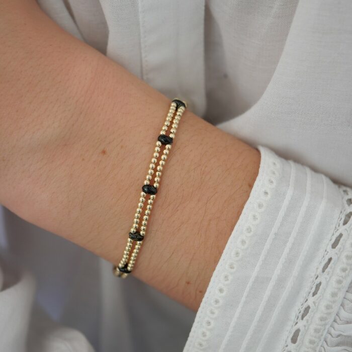 bracelet en or laminé, gold filled