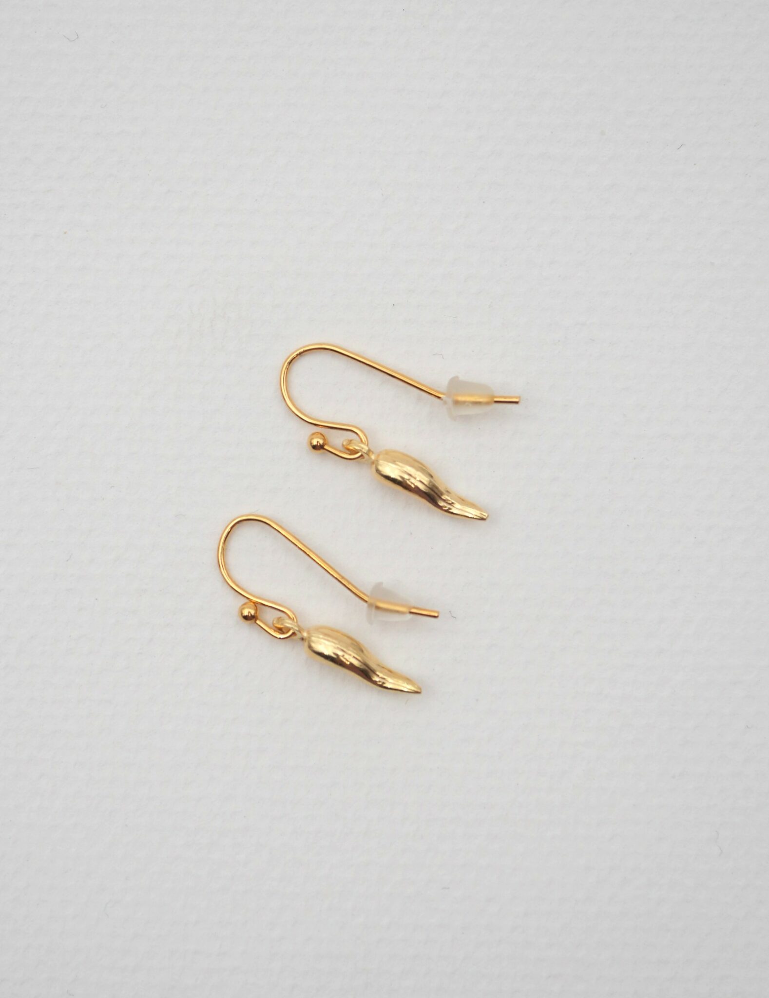 Boucles d'oreilles Bliss plaqué or 2 Boucles d'oreilles Bliss plaqué or – Image 2