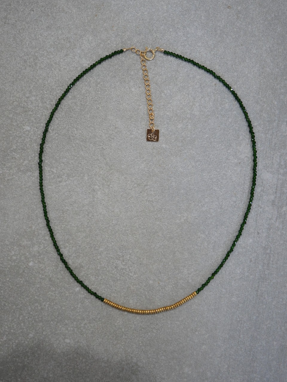 Collier Stella green 2 Collier Stella green – Image 2