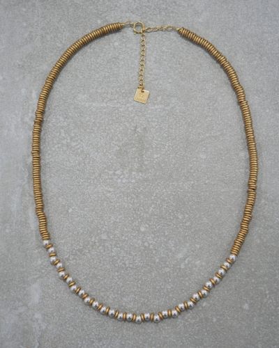 collier doré femme