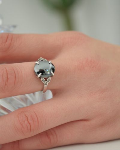 Bague ajustable en argent 925