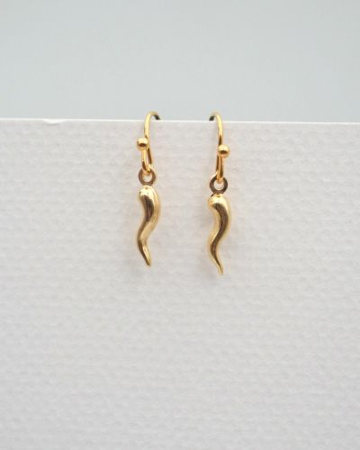 Boucles d’oreilles fines en plaqué or 3 microns style minimaliste